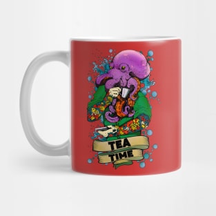 Octopus Hipster Mug